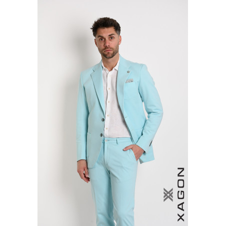Giacca Punto Milano Slim Fit Stretch Made in Italy con Bottoni
