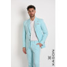 Slim Fit Milano Knit Jacket Stretch Made in Italy with Buttons