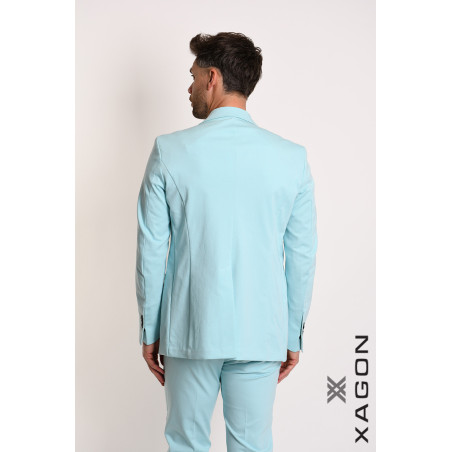Giacca Punto Milano Slim Fit Stretch Made in Italy con Bottoni
