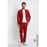 Slim Fit Milano Knit Jacket Stretch Made in Italy with Buttons