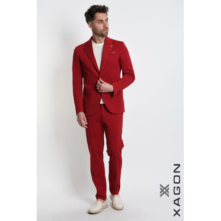 Giacca Punto Milano Slim Fit Stretch Made in Italy con Bottoni