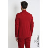 Slim Fit Milano Knit Jacket Stretch Made in Italy with Buttons