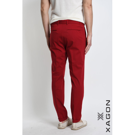Milano Knit Skinny Stretch Trousers with Pockets – Made in Italy