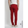 Pantalone Skinny Punto Milano Stretch con Tasche Made in Italy