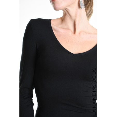 - PERMANENTE - 4M LW551 T-SHIRT Nero